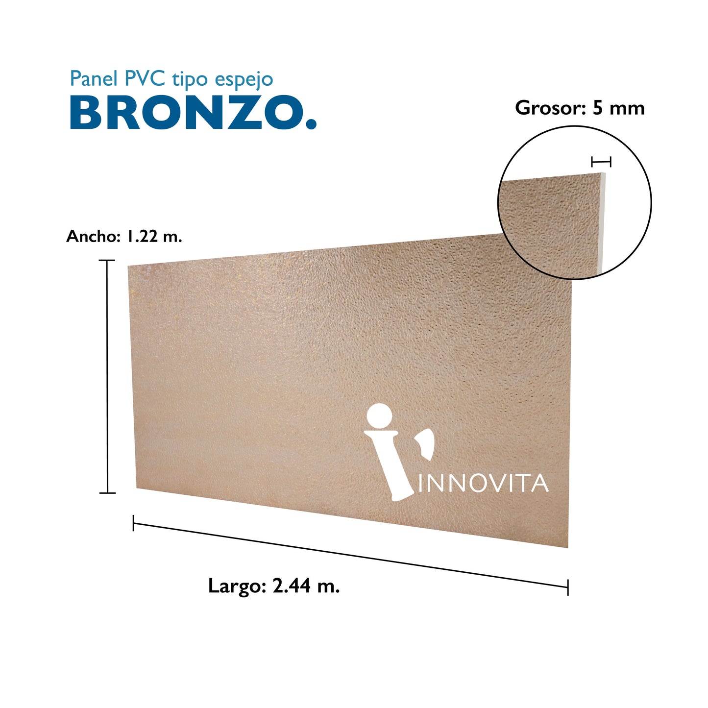 Panel_PVC_tipo_espejo_bronzo_InnoVita