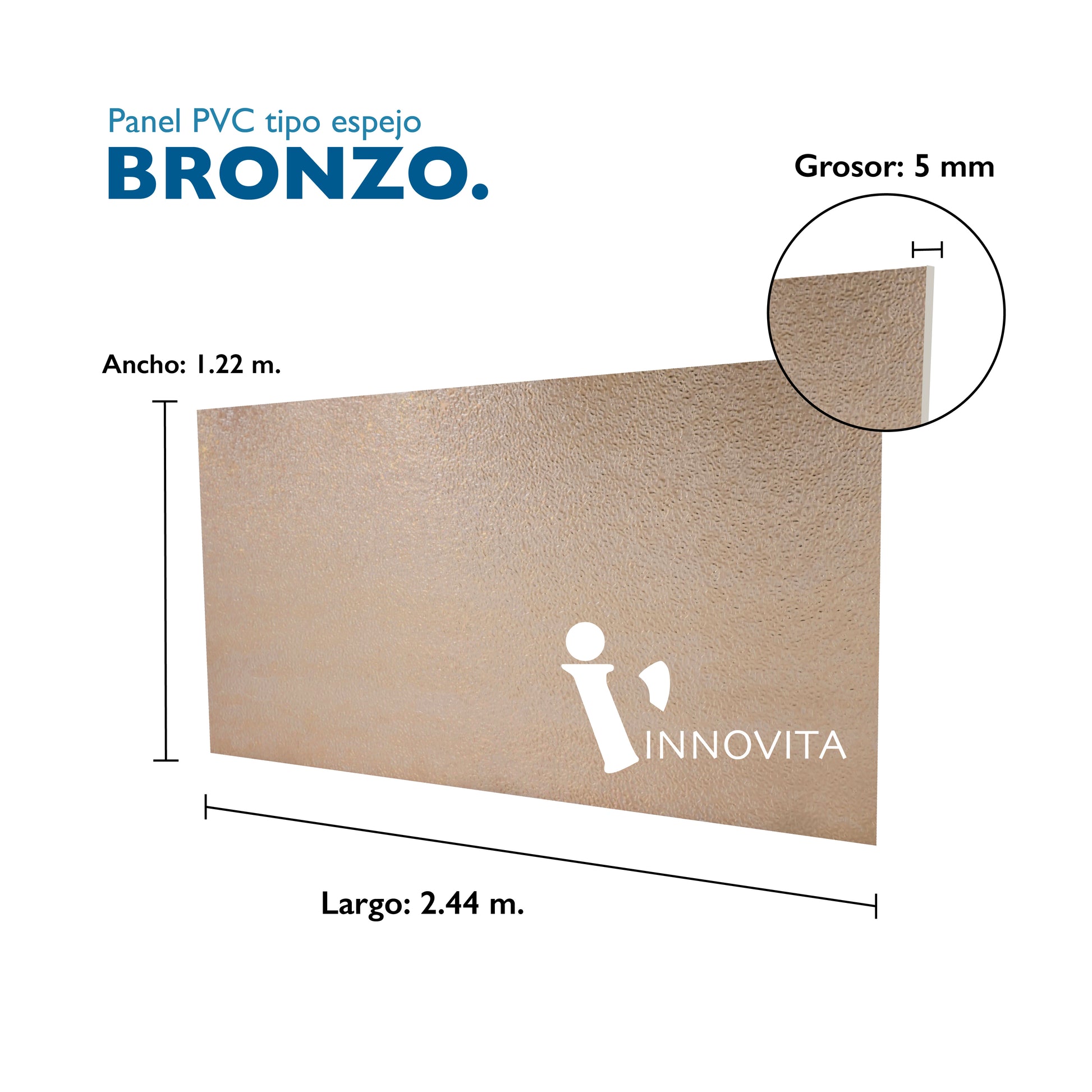 Panel_PVC_tipo_espejo_bronzo_InnoVita