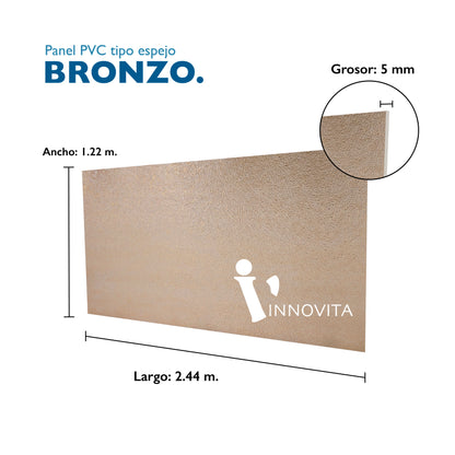 Panel_PVC_tipo_espejo_bronzo_InnoVita