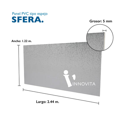 Panel_PVC_tipo_espejo_sfera_InnoVita